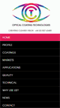 Mobile Screenshot of optical-coatings.com